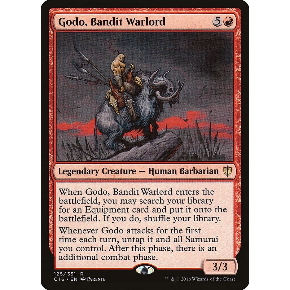 Image for Godo, Bandit Warlord (125) (C16) - Magic: The Gathering