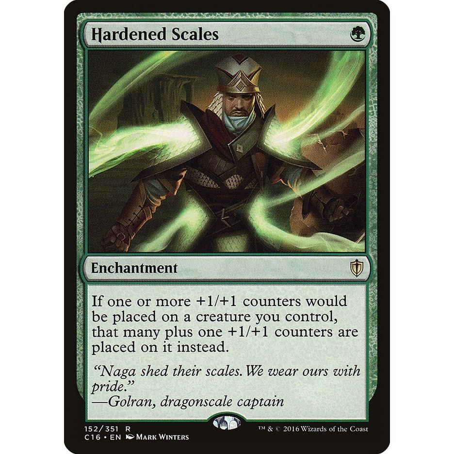 Image for Hardened Scales (152) (C16) - Magic: The Gathering