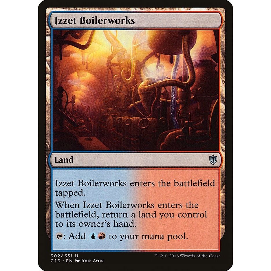 Image for Izzet Boilerworks (302) (C16) - Magic: The Gathering