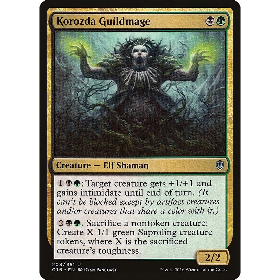 Image for Korozda Guildmage (208) (C16) - Magic: The Gathering