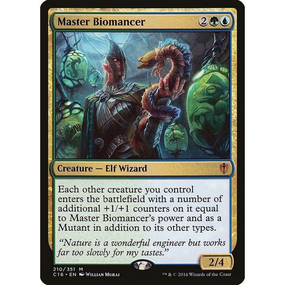 Image for Master Biomancer (210) (C16) - Magic: The Gathering