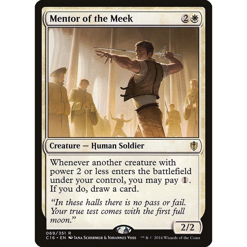 Image for Mentor of the Meek (69) (C16) - Magic: The Gathering