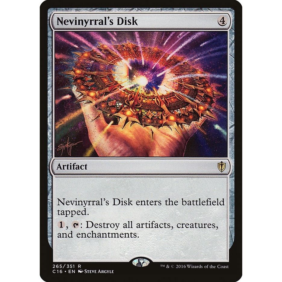Image for Nevinyrral's Disk (265) (C16) - Magic: The Gathering