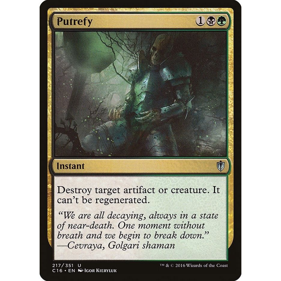 Image for Putrefy (217) (C16) - Magic: The Gathering