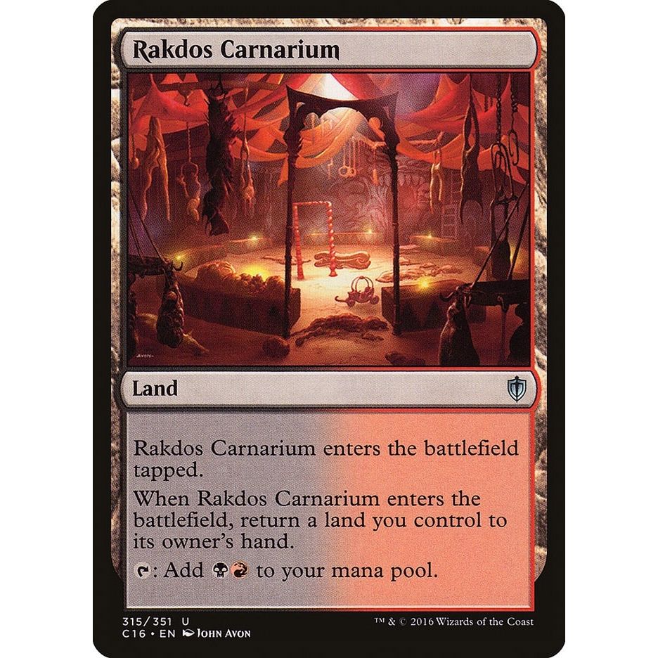 Image for Rakdos Carnarium (315) (C16) - Magic: The Gathering