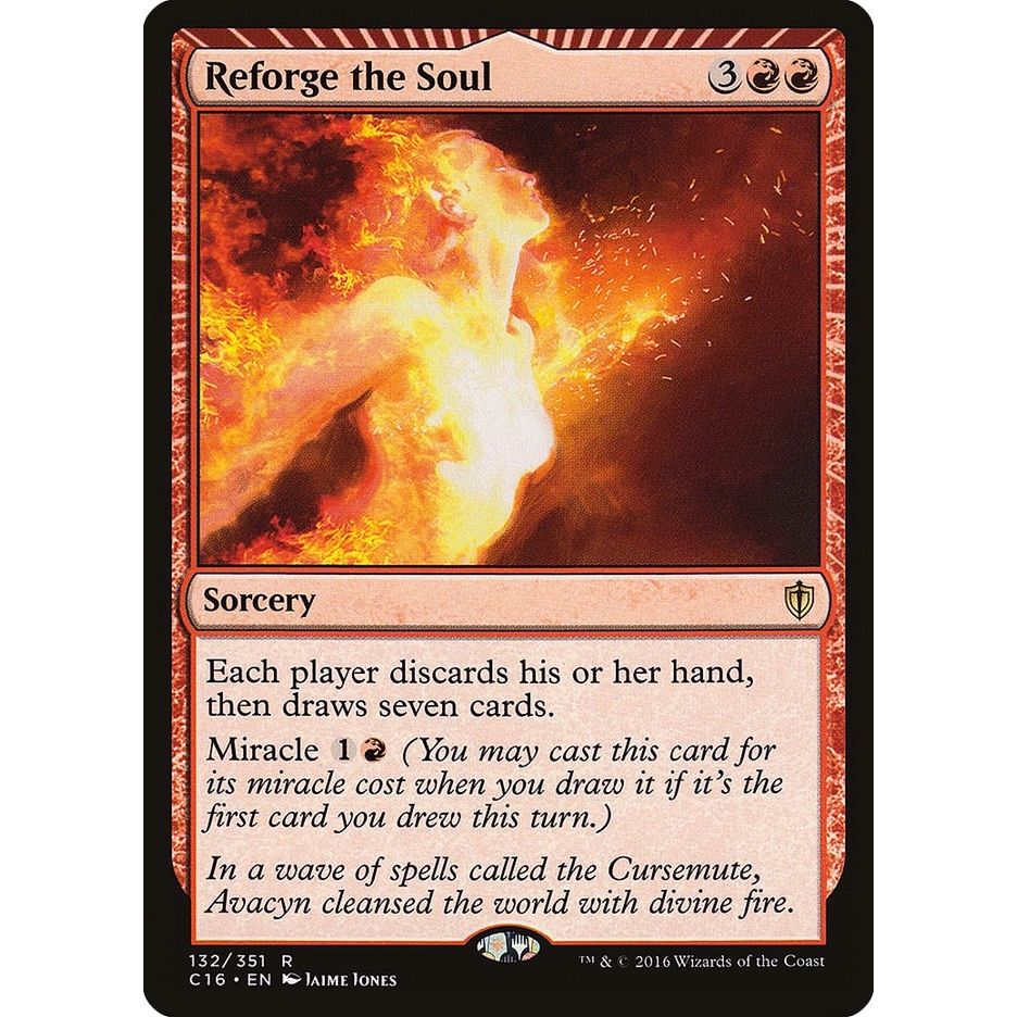 Image for Reforge the Soul (132) (C16) - Magic: The Gathering