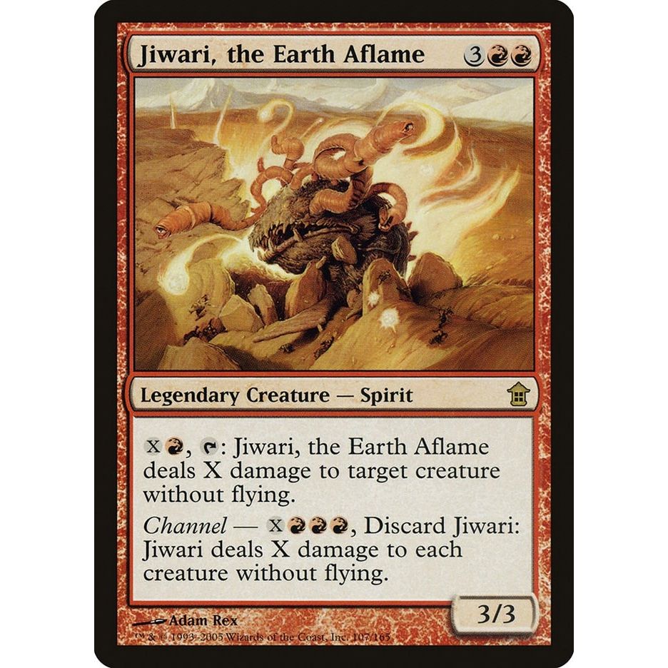 Image for Jiwari, the Earth Aflame (107) (SOK) - Magic: The Gathering