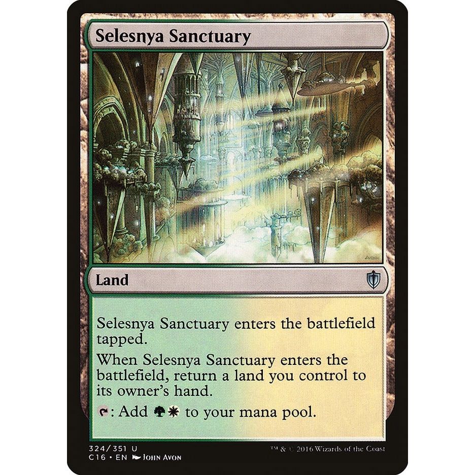 Image for Selesnya Sanctuary (324) (C16) - Magic: The Gathering
