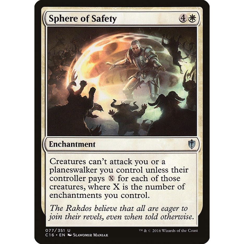 Image for Sphere of Safety (77) (C16) - Magic: The Gathering