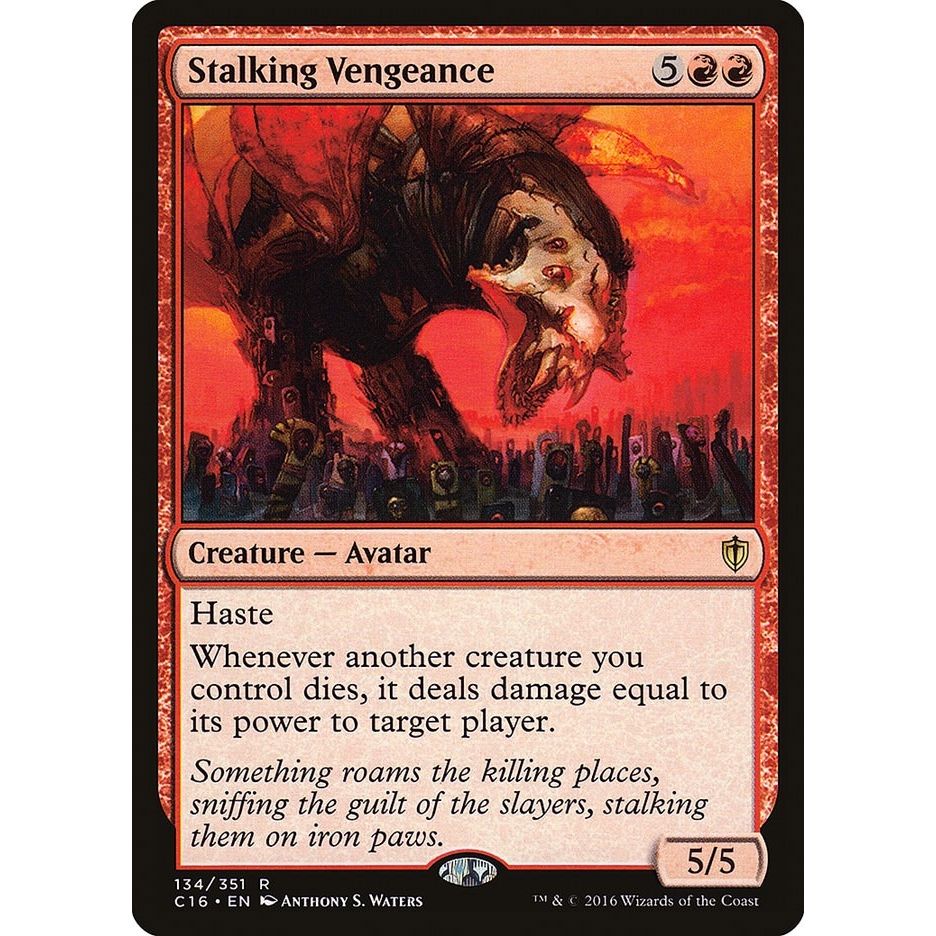 Image for Stalking Vengeance (134) (C16) - Magic: The Gathering