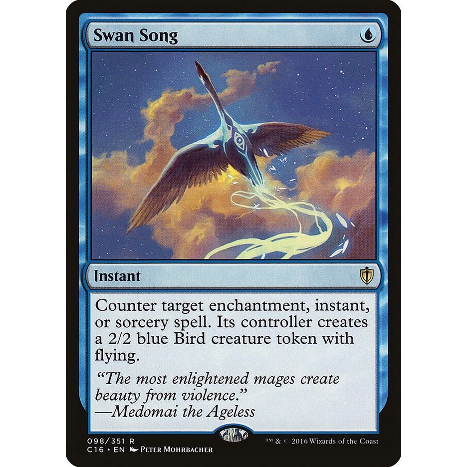 Image for Swan Song (98) (C16) - Magic: The Gathering