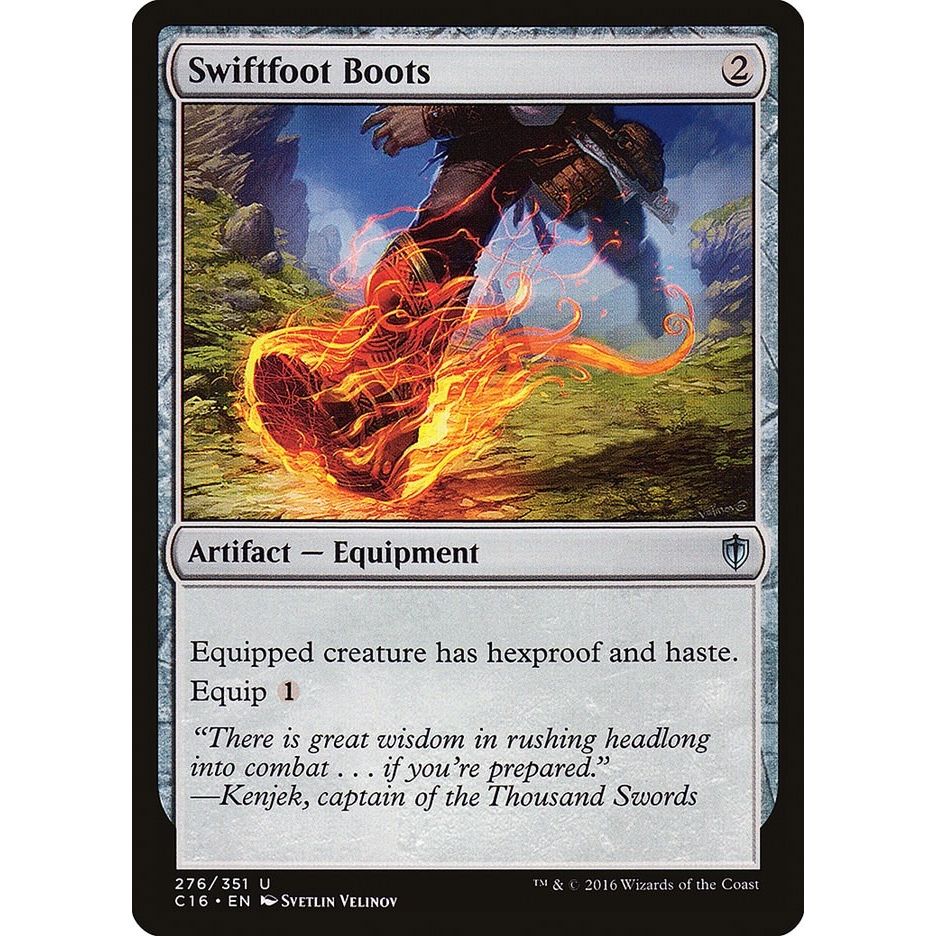 Image for Swiftfoot Boots (276) (C16) - Magic: The Gathering