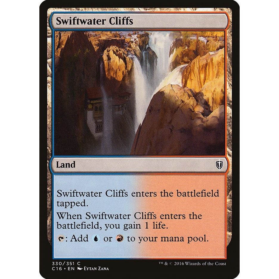 Image for Swiftwater Cliffs (330) (C16) - Magic: The Gathering