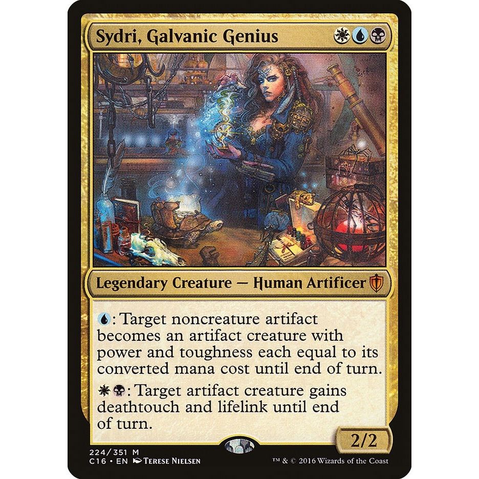 Image for Sydri, Galvanic Genius (224) (C16) - Magic: The Gathering