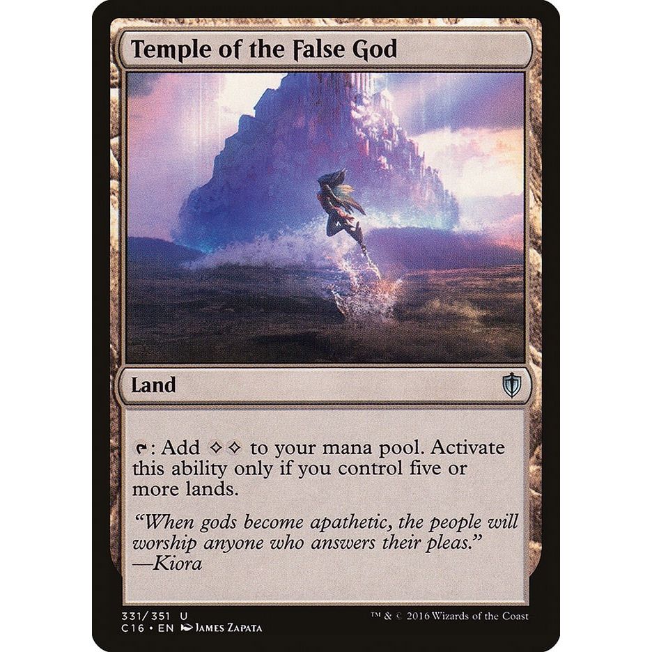 Image for Temple of the False God (331) (C16) - Magic: The Gathering