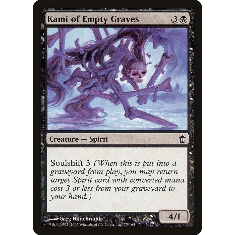 Image for Kami of Empty Graves (75) (SOK) - Magic: The Gathering