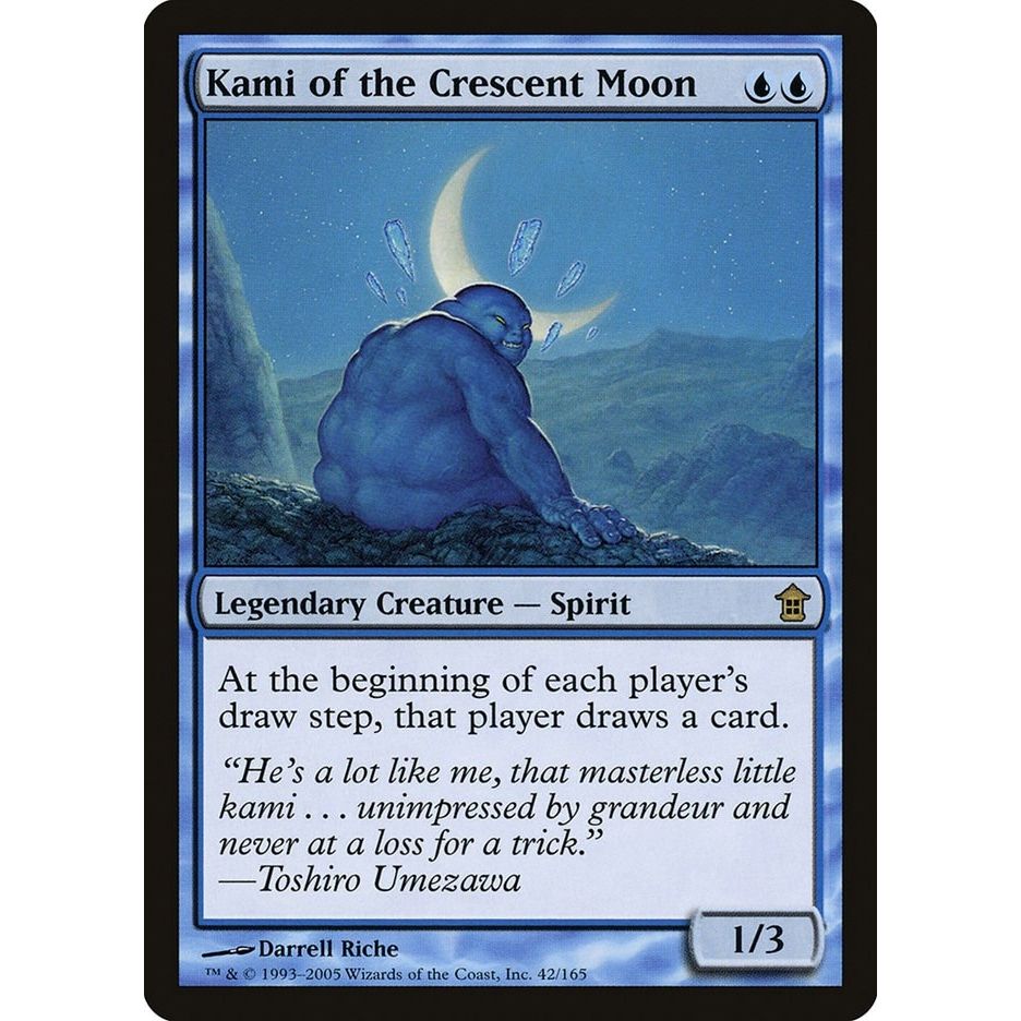 Image for Kami of the Crescent Moon (42) (SOK) - Magic: The Gathering