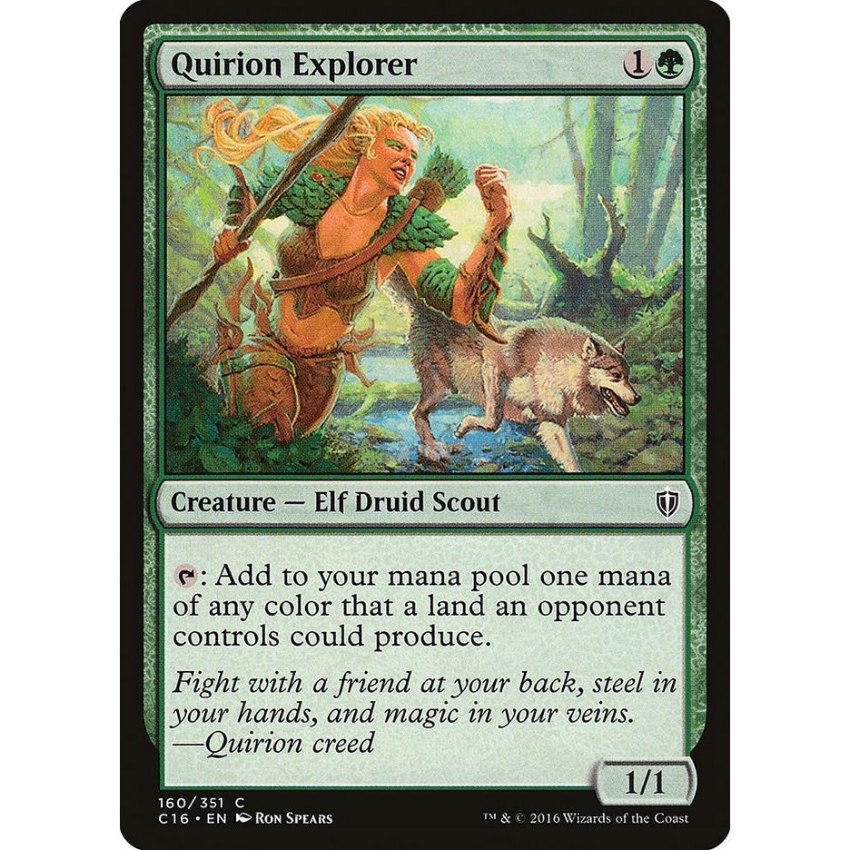 Image for Quirion Explorer (160) (C16) - Magic: The Gathering