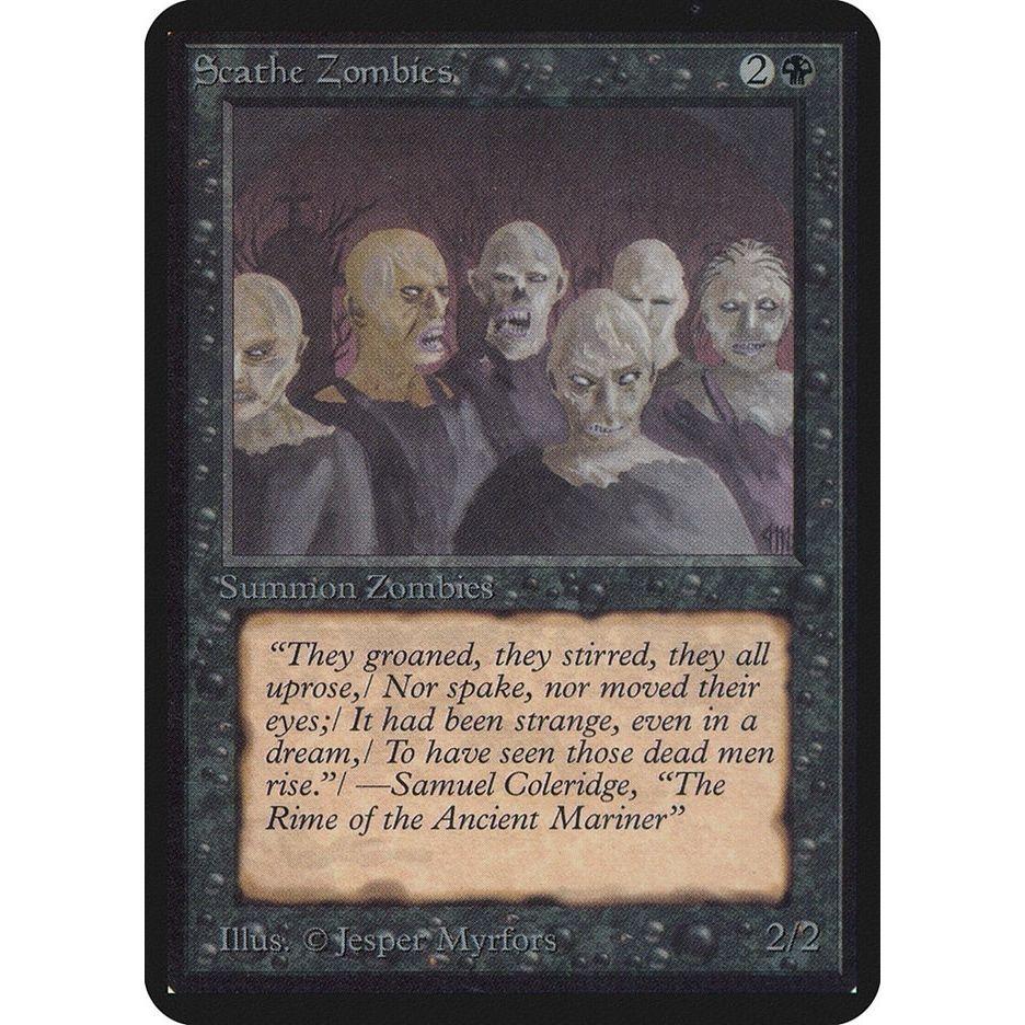 Image for Scathe Zombies (LEA) - Magic: The Gathering