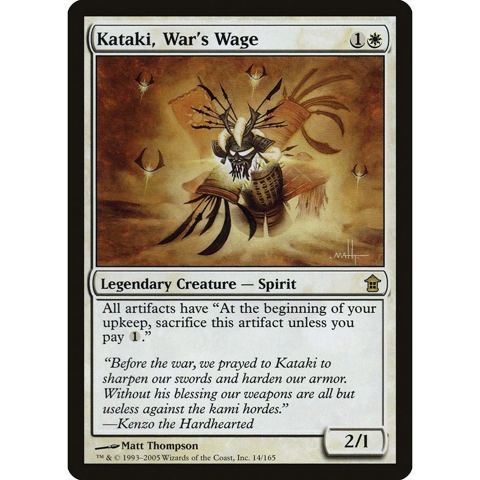 Image for Kataki, War's Wage (14) (SOK) - Magic: The Gathering