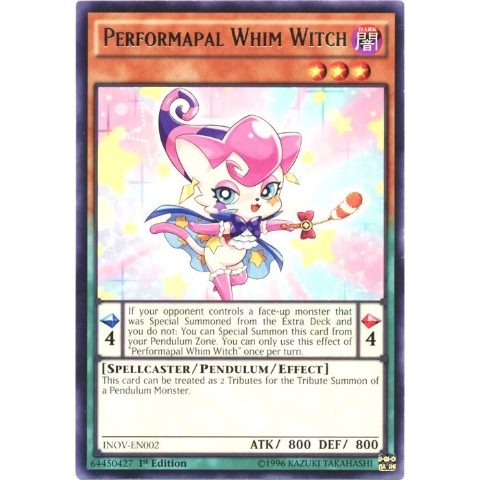 Image for Performapal Whim Witch (INOV-EN002) (INOV) - YuGiOh