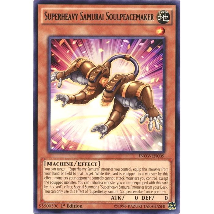 Image for Superheavy Samurai Soulpeacemaker (INOV-EN009) (INOV) - YuGiOh