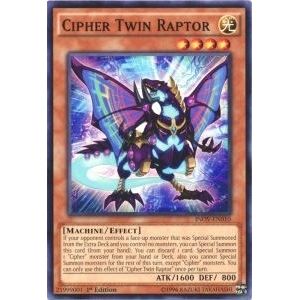 Image for Cipher Twin Raptor (INOV-EN010) (INOV) - YuGiOh