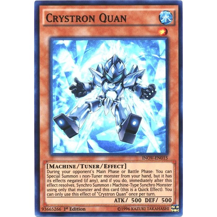 Image for Crystron Quan (INOV-EN015) (INOV) - YuGiOh