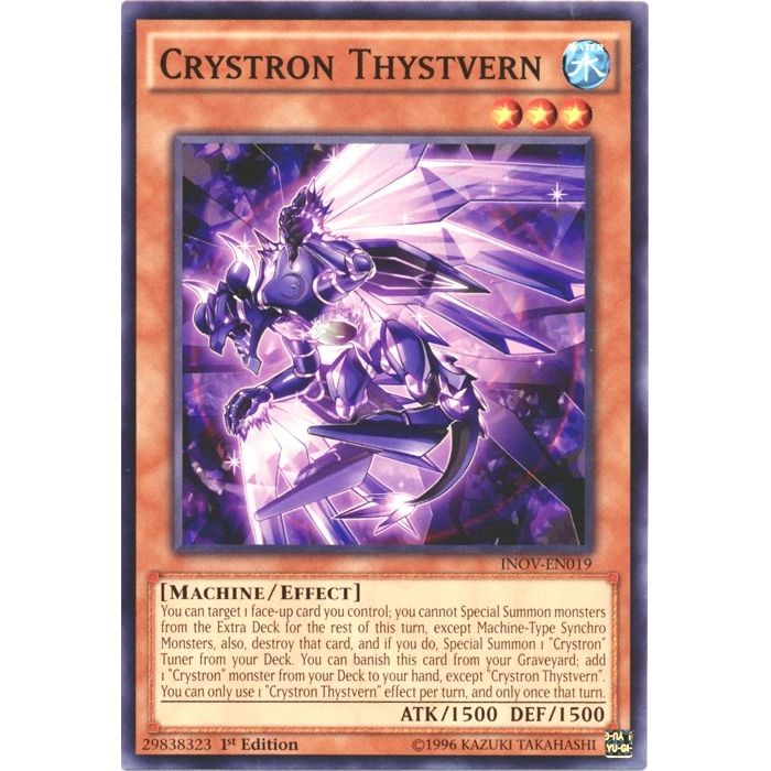 Image for Crystron Thystvern (INOV-EN019) (INOV) - YuGiOh