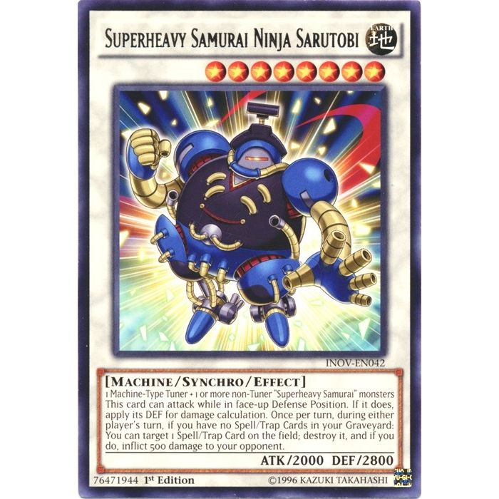 Image for Superheavy Samurai Ninja Sarutobi (INOV-EN042) (INOV) - YuGiOh