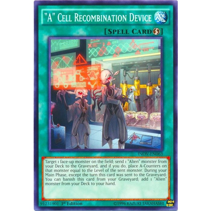 Image for "A" Cell Recombination Device (INOV-EN063) (INOV) - YuGiOh