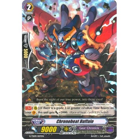 Image for Chronobeat Buffalo (G-TD09/007EN) (G-TD09) - Cardfight Vanguard