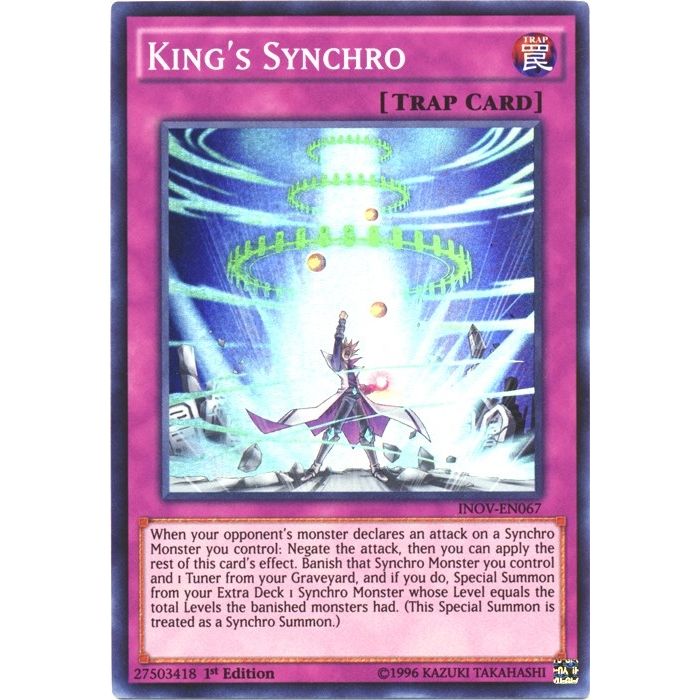 Image for King's Synchro (INOV-EN067) (INOV) - YuGiOh