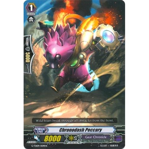 Image for Chronodash Peccary (G-TD09/009EN) (G-TD09) - Cardfight Vanguard