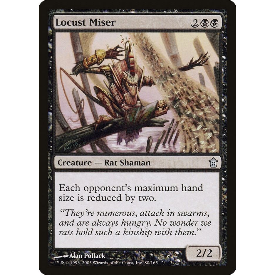 Image for Locust Miser (80) (SOK) - Magic: The Gathering