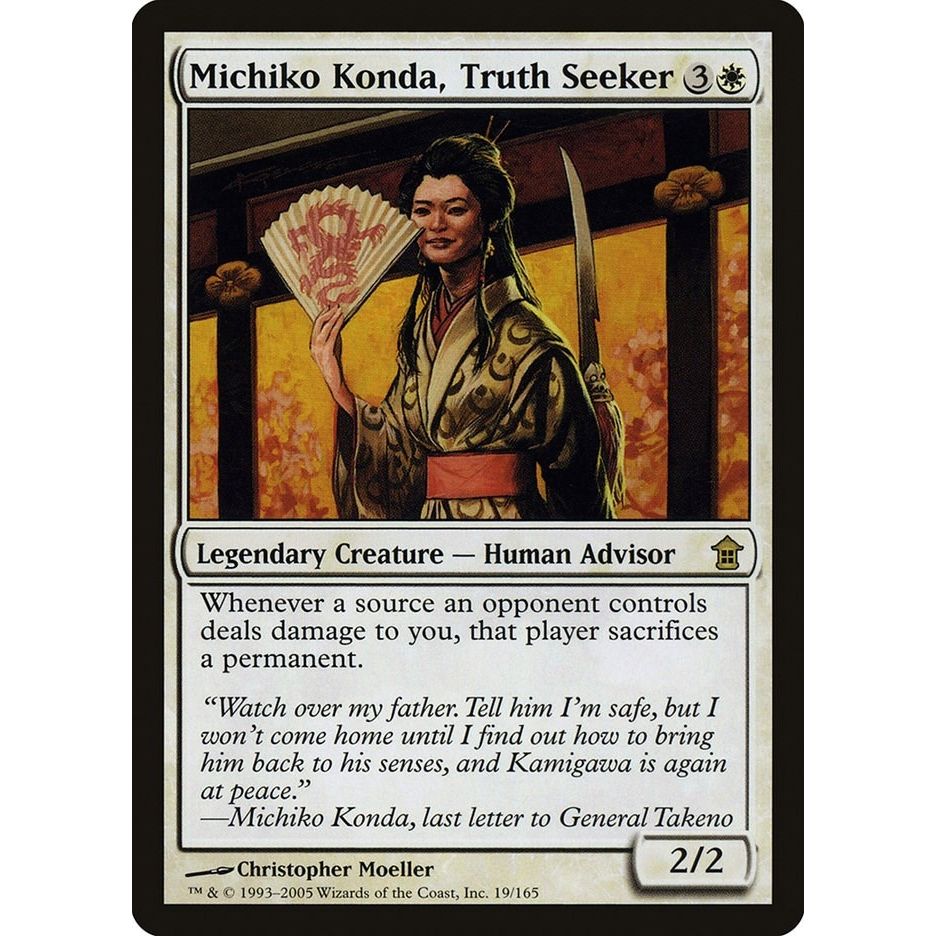 Image for Michiko Konda, Truth Seeker (19) (SOK) - Magic: The Gathering