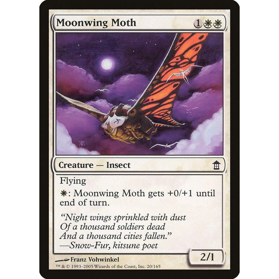 Image for Moonwing Moth (20) (SOK) - Magic: The Gathering