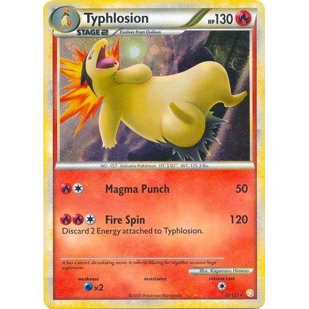 Image for Typhlosion - 32/123 (Cosmos Holo) (032/123) (PR) - Pokemon