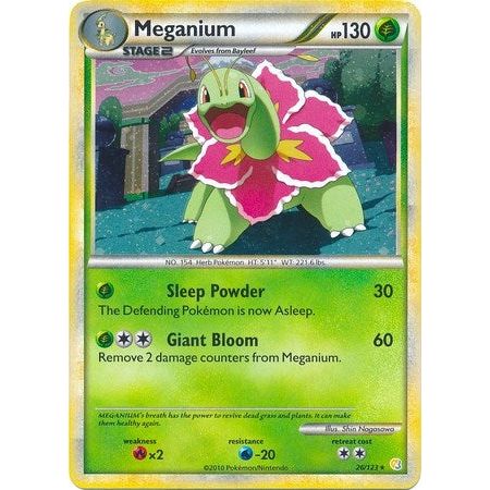 Image for Meganium - 26/123 (Cosmos Holo) (026/123) (PR) - Pokemon