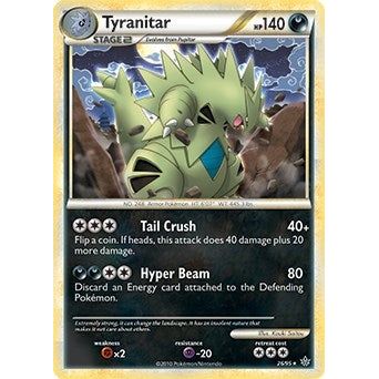 Image for Tyranitar - 26/95 (HGSS Unleashed) (026/095) (PR) - Pokemon