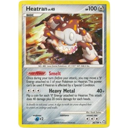 Image for Heatran - 30/146 (DP Legends Awakened) (030/146) (PR) - Pokemon
