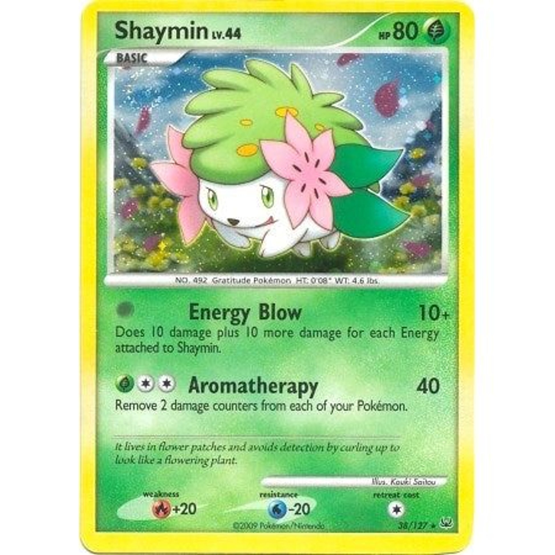 Image for Shaymin - 38/127 (DPPt Platinum) (038/127) (PR) - Pokemon
