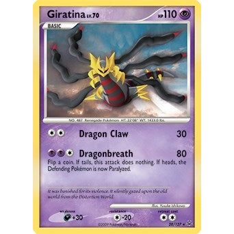 Image for Giratina Lv. 70 - 28/127 (DPPt Platinum) (028/127) (PR) - Pokemon