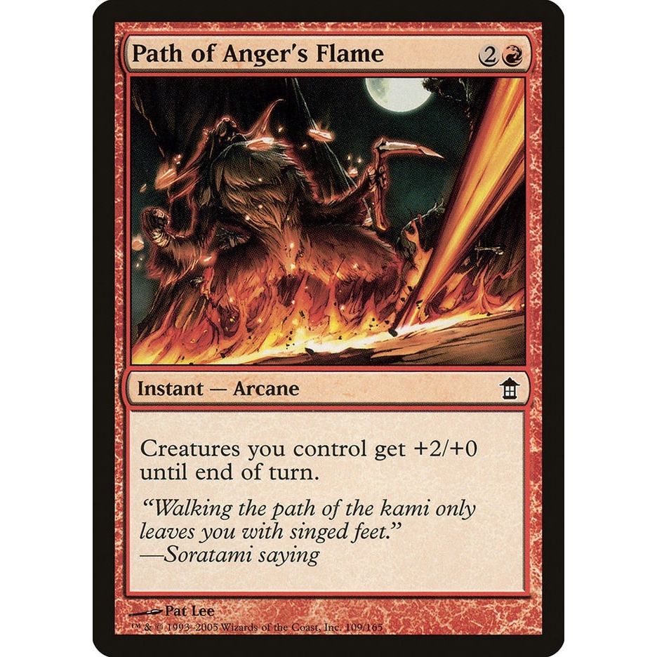 Image for Path of Anger's Flame (109) (SOK) - Magic: The Gathering