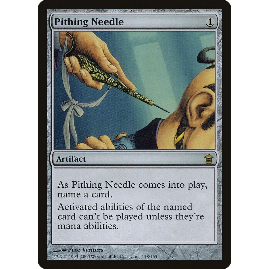 Image for Pithing Needle (158) (SOK) - Magic: The Gathering