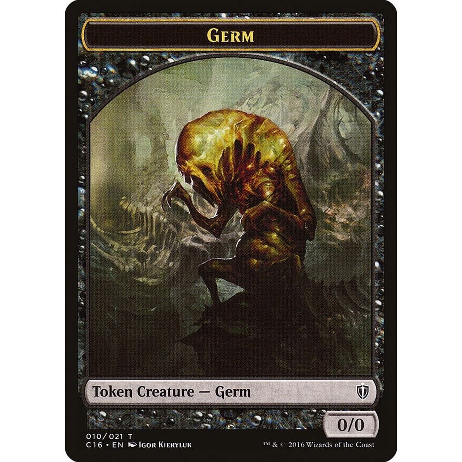 Image for Germ // Spirit (006) Double-Sided Token (10 // 6) (C16) - Magic: The Gathering