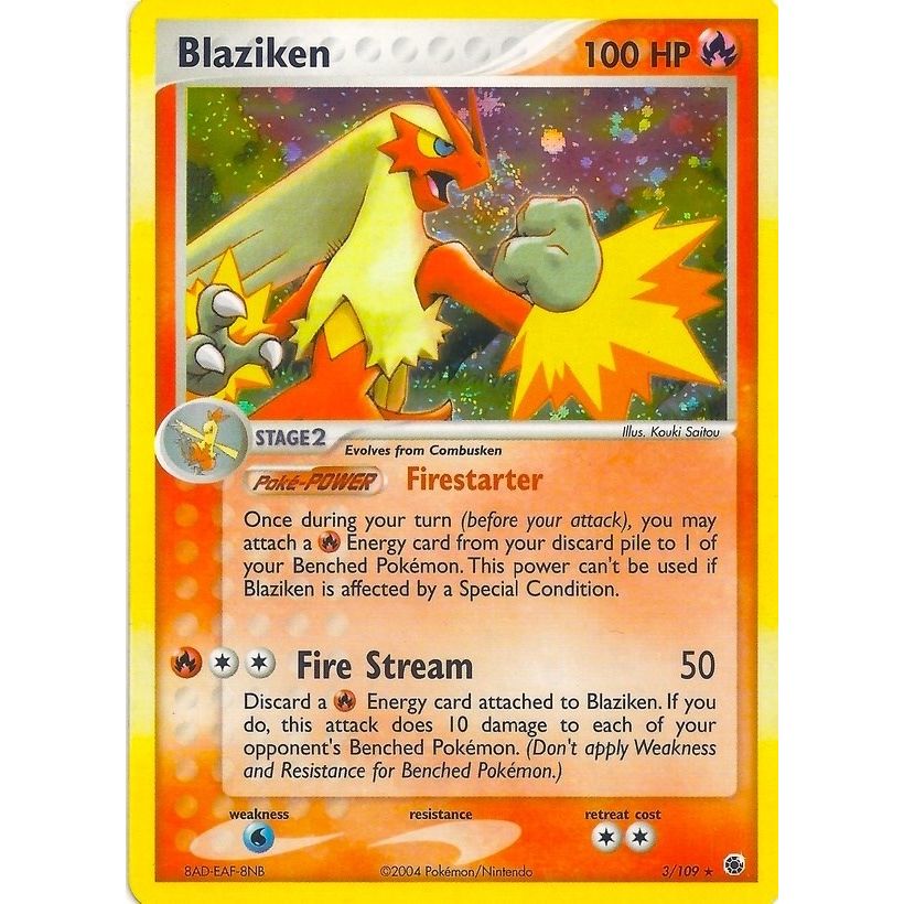 Image for Blaziken (Holo) (3) (BST) - Pokemon