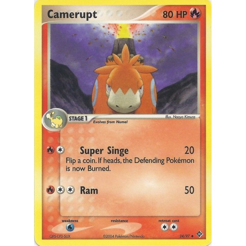Image for Camerupt (24) (BST) - Pokemon