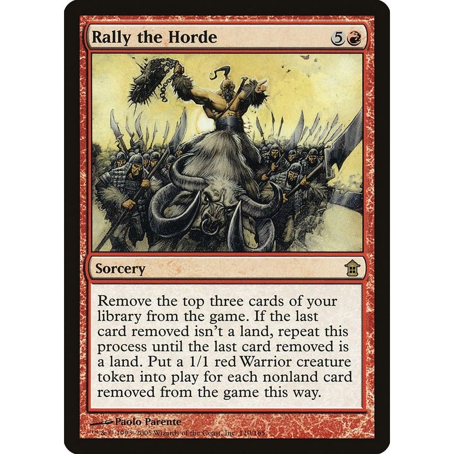 Image for Rally the Horde (110) (SOK) - Magic: The Gathering