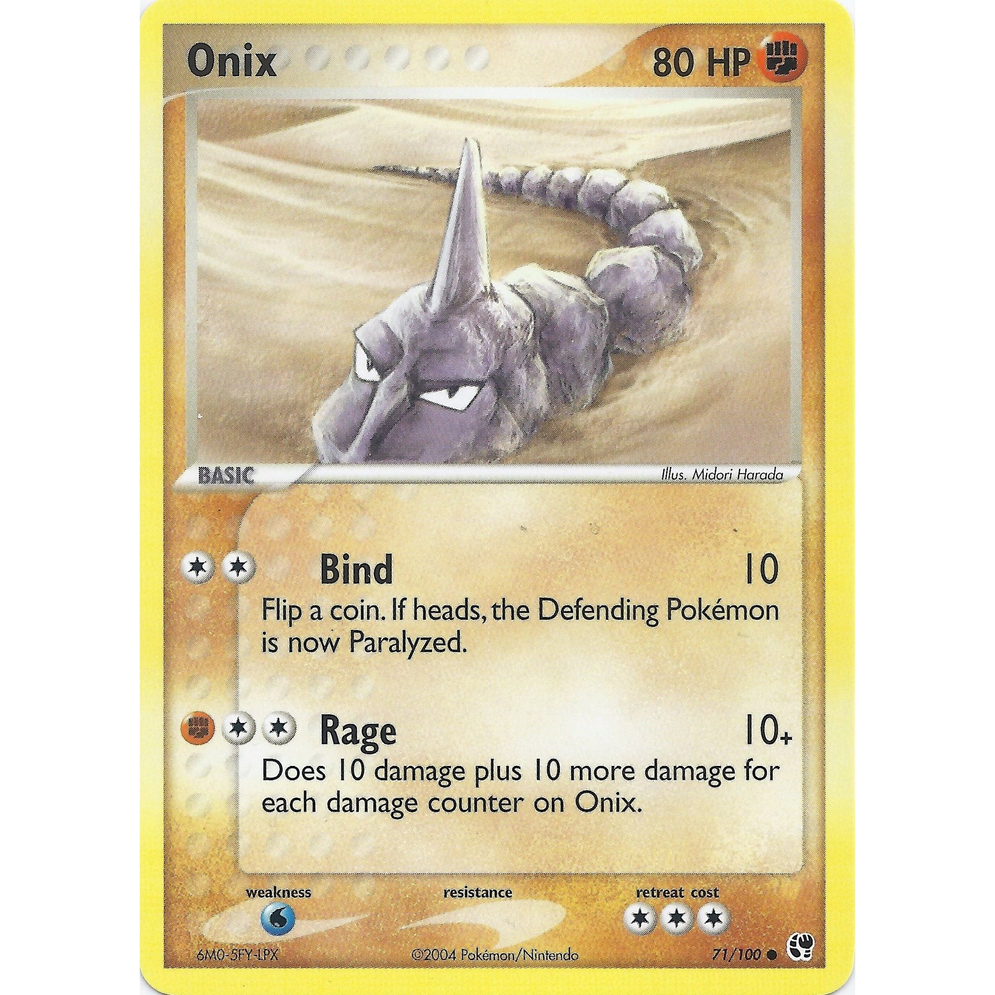 Image for Onix (71) (BST) - Pokemon